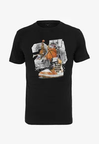 Mister tee sneaker-T-shirt con stampa sneakers black