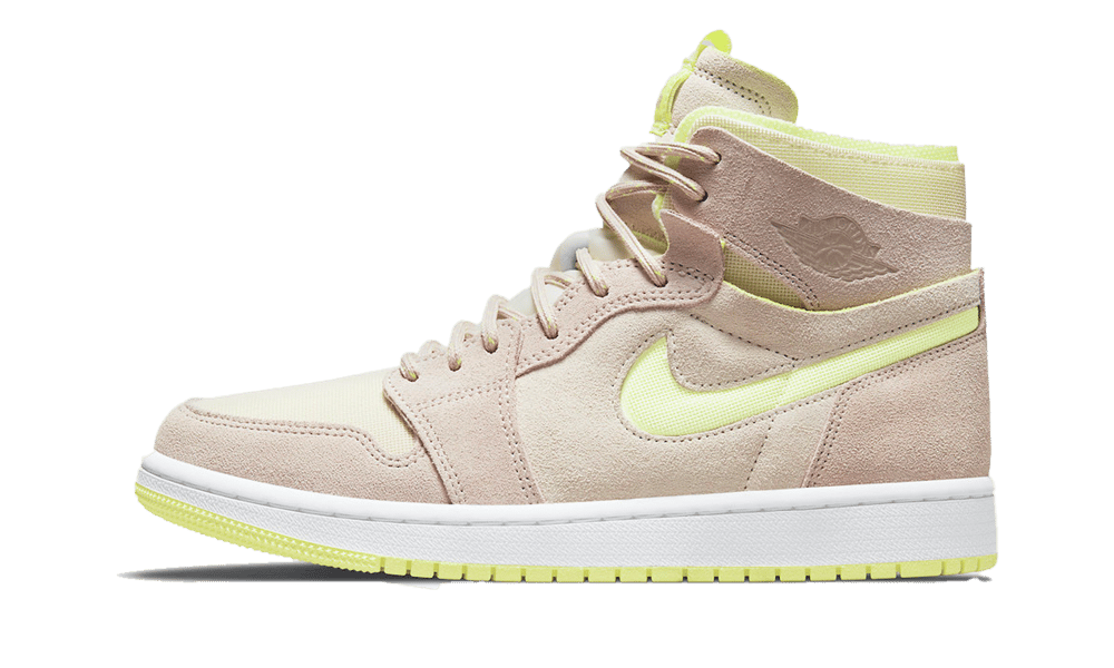 Air Jordan 1 High Zoom Air CMFT Fossil Lemon Twist