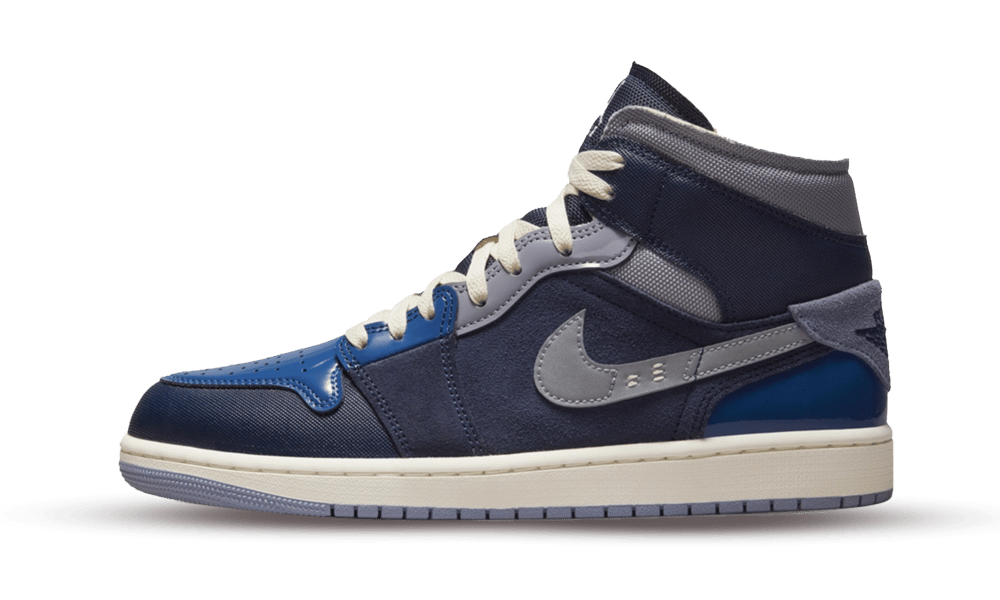 Air Jordan 1 Mid Se Craft Obsidian