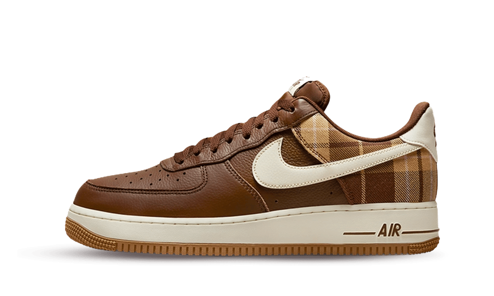 Nike Air Force 1 07 LX Low Brown Plaid Pack