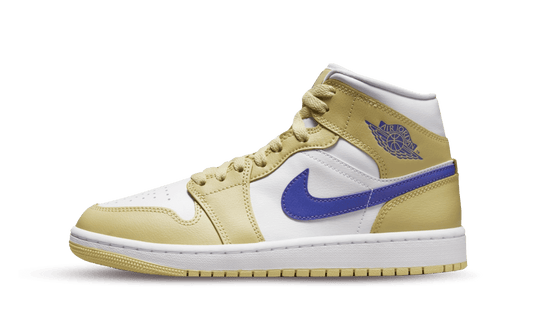 Air Jordan 1 Mid Lemon Wash Lapis (W)