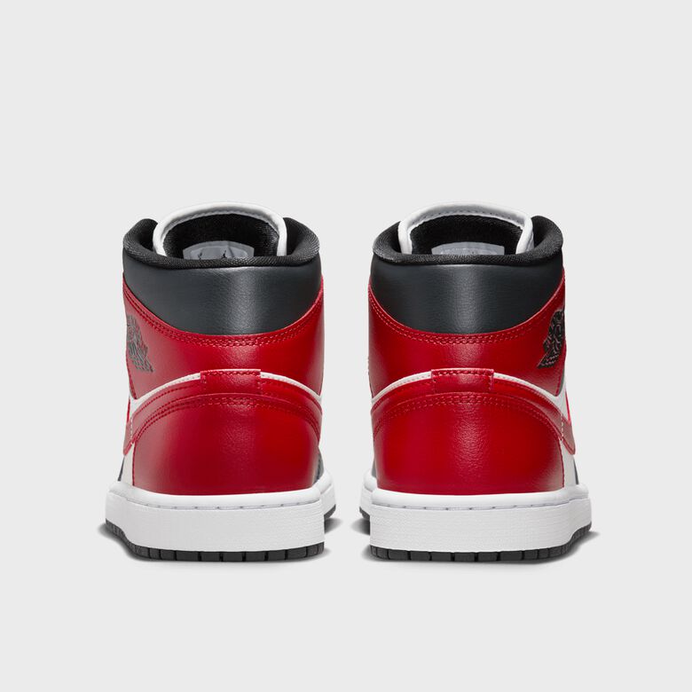 Air Jordan 1 Mid sail/gym red 2024