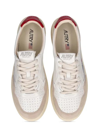 Autry Sneakers Medalist Low red