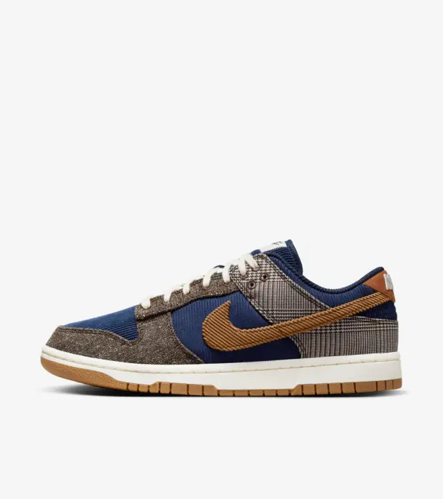 Dunk Low Midnight Navy and Baroque Brown