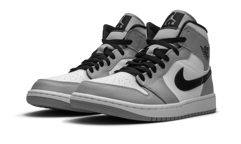 Air Jordan 1 Mid Light Smoke Grey