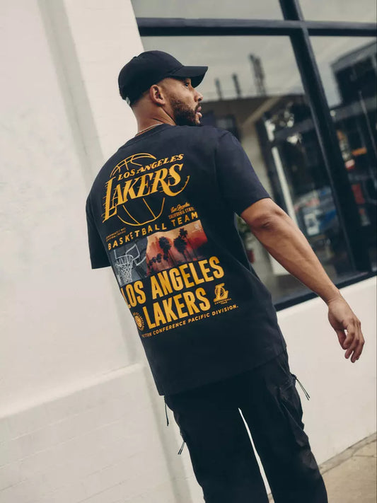 Maglia A Maniche Corte NBA Los Angeles Lakers