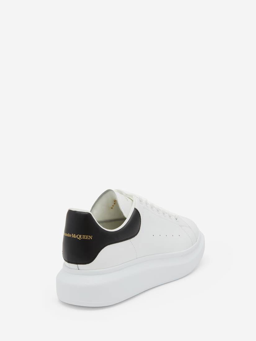 Alexander Mcqueen Sneaker Oversize  in Bianco/nero