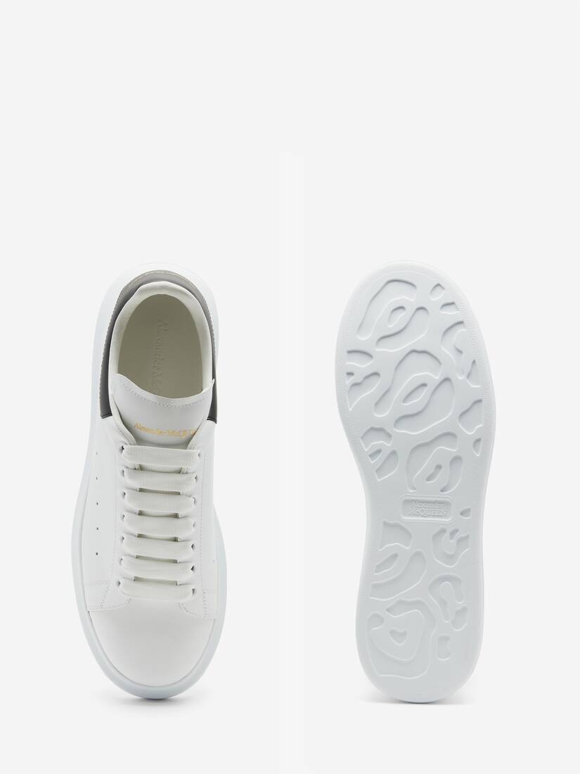 Alexander Mcqueen Sneaker Oversize  in Bianco/nero