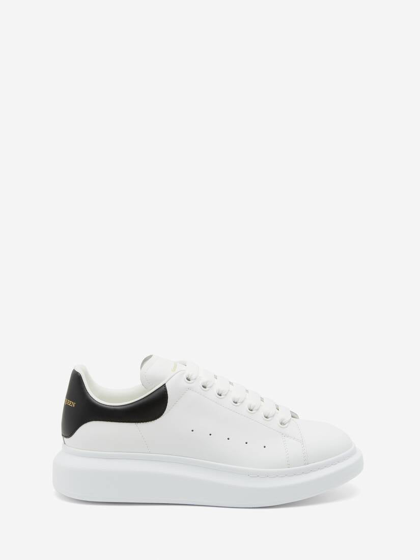 Alexander Mcqueen Sneaker Oversize  in Bianco/nero