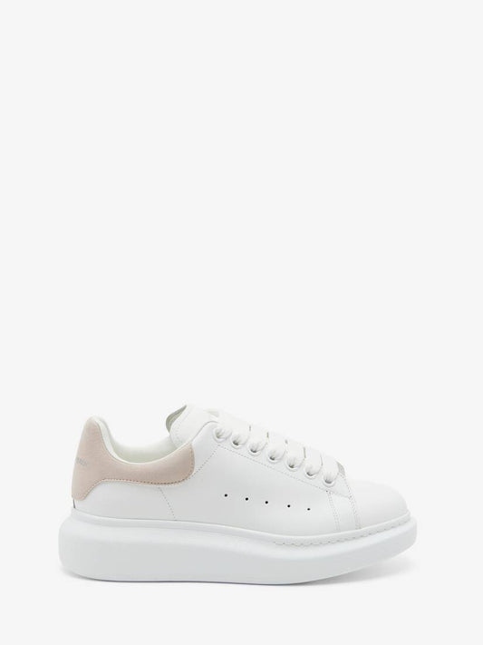 Alexander Mcqueen Sneaker Oversize da Donna in Bianco/rosa