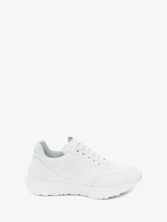 Alexander Mcqueen Sneaker Sprint Runner  in Bianco