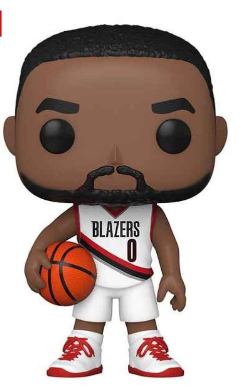 FUNKO POP! NBA PORTLAND TRAIL BLAZERS DAMIAN LILLARD FIGURE