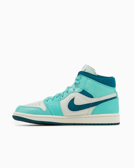 Air Jordan Women's 1 Mid SE "Bleached Turquoise"