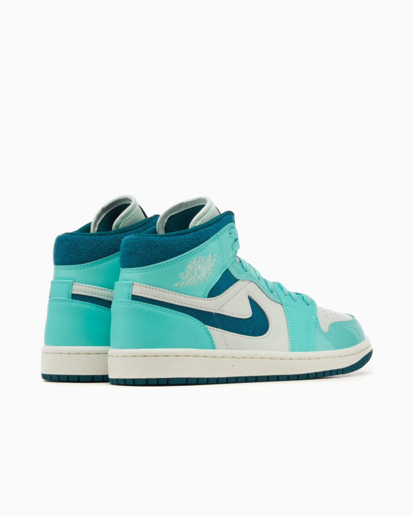 Air Jordan Women's 1 Mid SE "Bleached Turquoise"