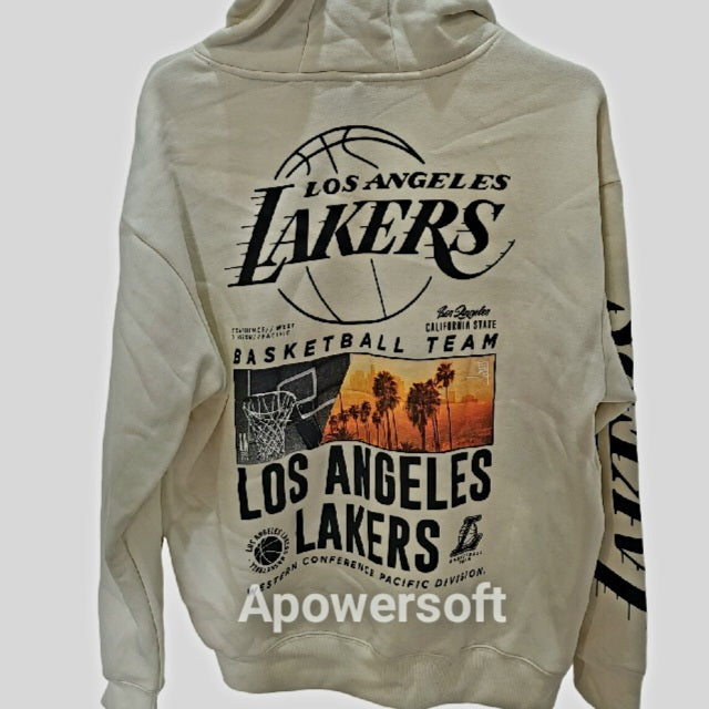 Felpa Girocollo NBA Los Angeles Lakers  con cappuccio