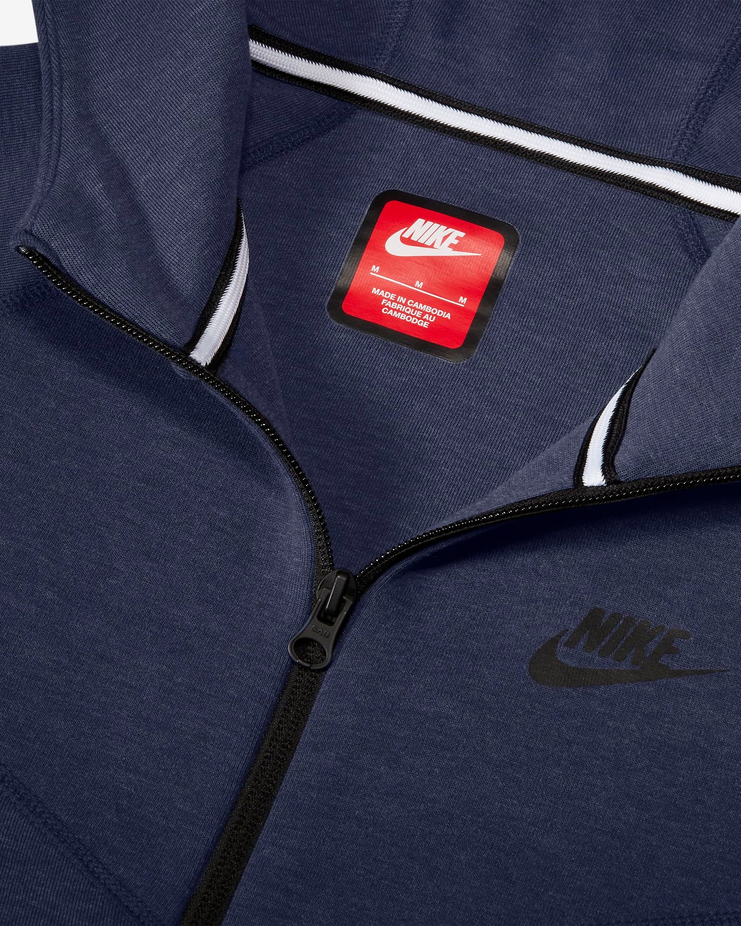 Nike Sportswear Tech Fleece Felpa con cappuccio e zip a tutta lunghezza  Black