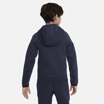 Nike Sportswear Tech Fleece Felpa con cappuccio e zip a tutta lunghezza  Black