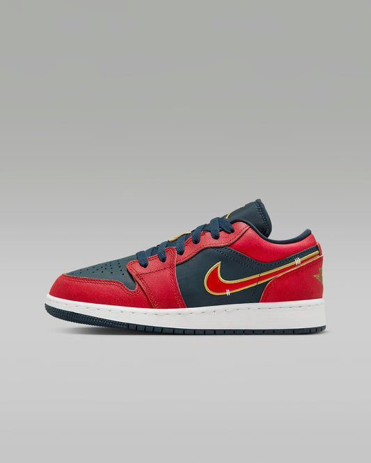 Air Jordan 1 Low SE (GS) olimpic red  dragon year