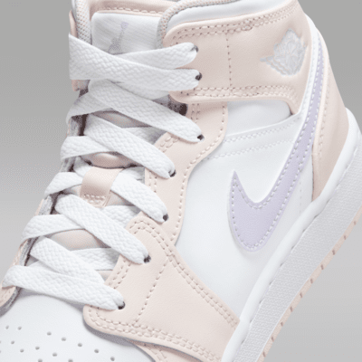 Jordan 1 Mid Pink Wash (GS)