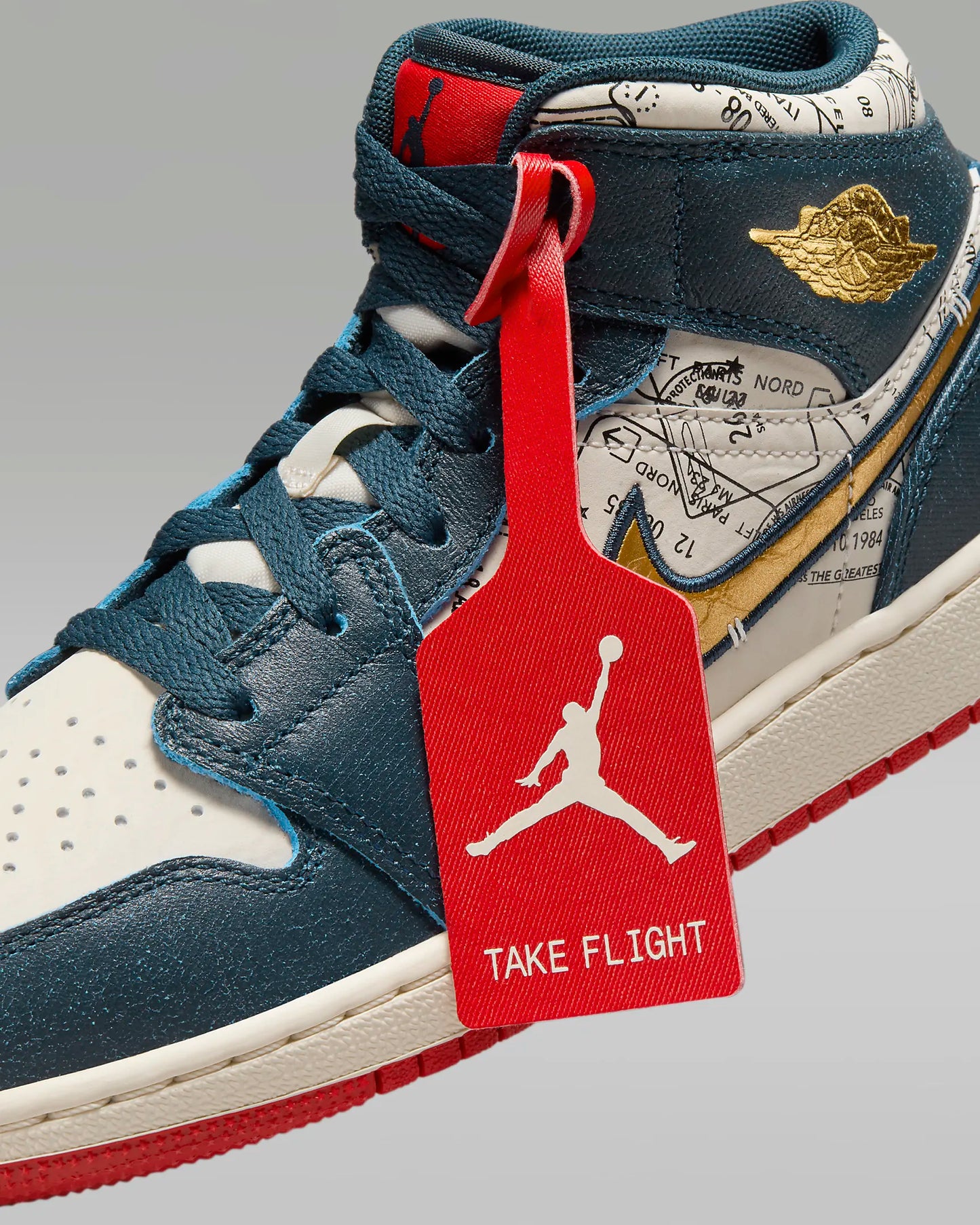 Air Jordan 1 Mid SE "Take Flight" (GS)