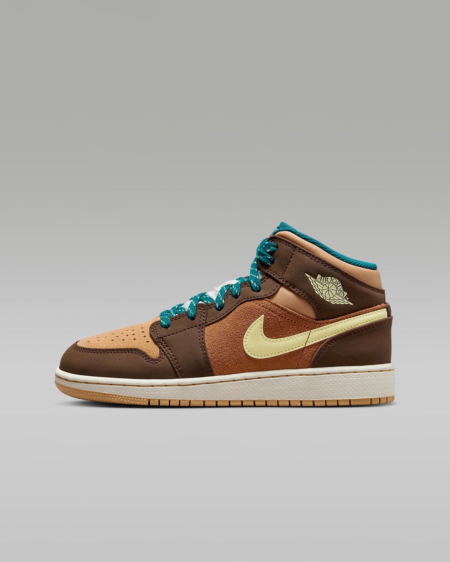 Air Jordan 1 Mid 'Cacao Wow' GS