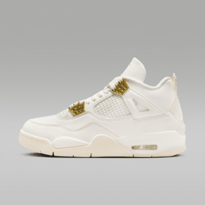 Air Jordan 4 Retro "White & Gold"