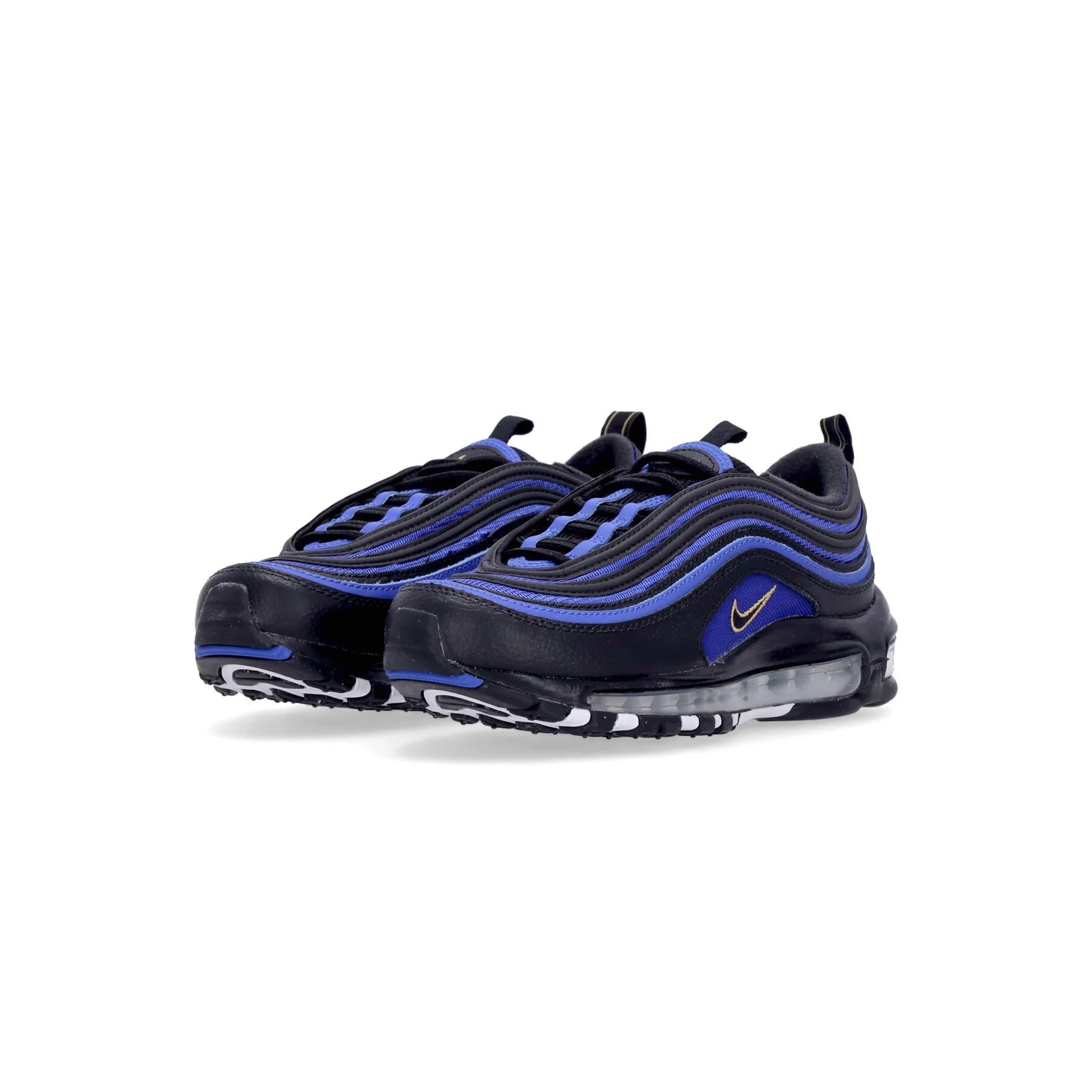 NIKE AIR MAX 97 black metallic blue gold