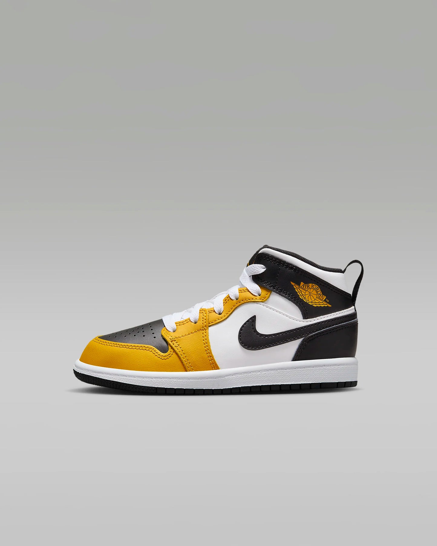 Jordan 1 Mid Yellow Ochre/Nero